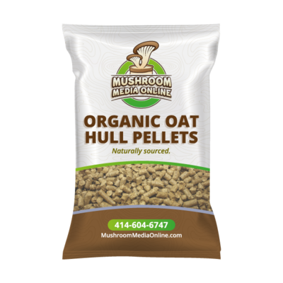 100% Organic Oat Hull Pellets